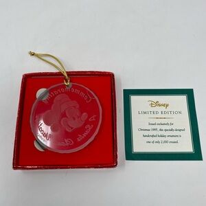 Vintage Disney Mickey Ornament